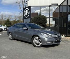 MERCEDES CLASSE E COUPE E 350 MERCEDES CLASSE E COUPÉ E 350 CDI BLUEEFFICIENCY - BVA 7G-TRONIC PLUS COUPE - DESIGNO -