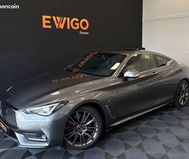 INFINITI Q60 INFINITI Q60 S COUPE 3.0 T 405CH SPORT AWD BVA7 / 2ÈME MAIN FRANÇAISE / HISTORIQUE / 360° / TOIT OUVRANT