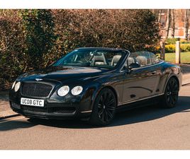 2008 BENTLEY CONTINENTAL GTC W12