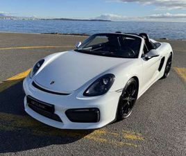PORSCHE BOXSTER 3.8L 375CH SPYDER