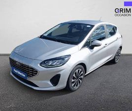 FORD FIESTA D'OCCASION - 17897 FIESTA 1.0 FLEXIFUEL 95 CH S&S BVM6 2 PLACES TITANIUM BUSINESS D'OCCASION - GRIM OCCASION