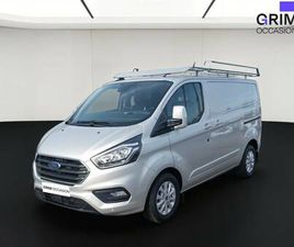 FORD TRANSIT CUSTOM FOURGON D'OCCASION - 106628 TRANSIT CUSTOM FOURGON 280 L1H1 2.0 ECOBLUE 130 BVA LIMITED D'OCCASION - GRIM OCCASION