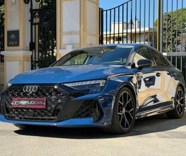 AUDI RS3 BERLINE MALUS À PRÉVOIR / BLEU ASCARI / GARANTIE / ETAT NEUF