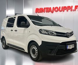 TOYOTA PROACE COMPACT 2,0 D 120 / ALV / WEBASTO / KOUKKU - 3KK LYHENNYSVAPAA - WEBASTO KAUKOSÄÄDÖLLÄ / VETOKOUKKU /
