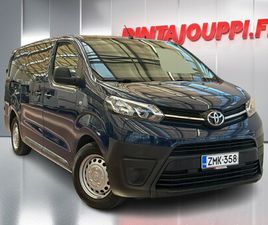 TOYOTA PROACE L2 2,0 D 120 - 3KK LYHENNYSVAPAA - 2-OM. SUOMI-AUTO, SIS. ALV, WEBASTO, KOUKKU, VAKKARI YMS. - J. AUTOTURVA