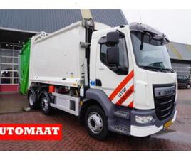 DAF LF 220 FAG, TERBERG VUILNISWAGEN ACHTERLADER EURO6