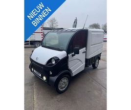 AIXAM E-TRUCK 400 LAADBAK VOLLEDIG ELEKTRISCH | BROMMER RIJBEWIJS | STADSDISTRIBUTIE |