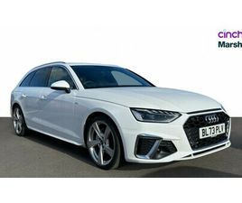 AUDI A4 AVANT 40 TFSI 40 TFSI 204 S LINE 5DR S TRONIC