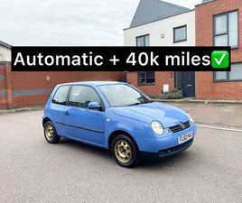 VOLKSWAGEN LUPO VOLKSWAGEN, LUPO, HATCHBACK, 2002, AUTOMATIC , 1390 (CC), 3 DOORS