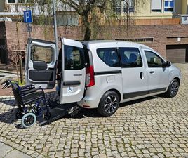 DACIA DOKKER 1.5DCI RAMPA CADEIRA RODAS / MOBILIDADE REDUZIDA SETEMBRO/13