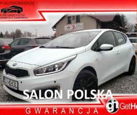 KIA CEE&APOS;D II POLSKI SALON 1.4 CVVT 100 KM KLIMATRONIC LEDY ALU KREDYT
