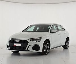 AUDI A3 SPORTBACK 40 TFSI E S TRONIC S LINE EDITION DEL 2022 USATA A ALESSANDRIA