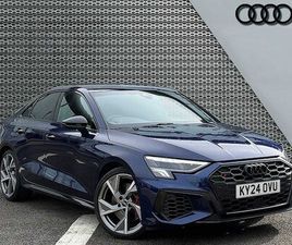 AUDI S3 SALOON BLACK EDITION TFSI QUATTRO S TRONIC