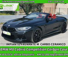 BMW M8 CABRIO COMPETITION CARBONCORE