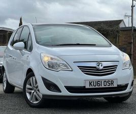 2011 VAUXHALL MERIVA SE MPV PETROL MANUAL