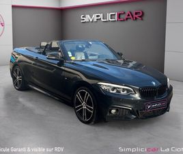 BMW SERIE 2 CABRIOLET F23 LCI2 218D 150 CH BVA8 M SPORT ENTRETIEN COMPLET BMW GARANTIE 12 MOIS