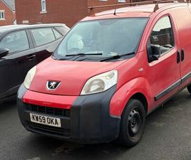 PEUGEOT, BIPPER, PANEL VAN, 2010, MANUAL, 1399 (CC)