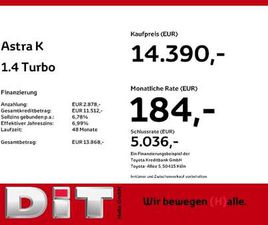 OPEL ASTRA K 1.4 TURBO EDITION BUSINESS KLIMA TEMPOMAT