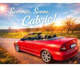 OPEL ASTRA CABRIO OPEL ASTRA CABRIO BERTONE EDITION 90 JAHRE - 49000KM - SOMMERAUTO