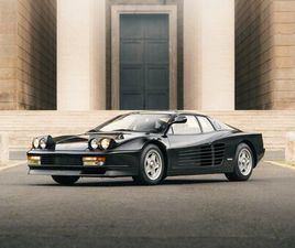 FERRARI TESTAROSSA 1986 FERRARI TESTAROSSA