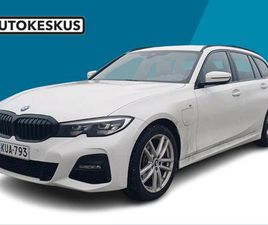 BMW 3-SARJA G21 TOURING 330E XDRIVE A CHARGED EDITION M SPORT - VAKIONOP.SÄÄDIN / COMFORT / LÄMMITETTÄVÄ OHJAUSPYÖRÄ / VETOKOUKKU