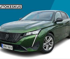 PEUGEOT 308 ALLURE PACK PURETECH 130 EAT8-AUTOM. - 1 OMISTAJA / MUKAUTUVA VAKIONOP.SÄÄDIN / AGR-ISTUIN KULJETTAJALLE / ÔLYPUHELIMEN PEILAUS /LÄMMITETTÄVÄ OHJAUS