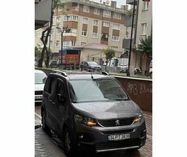 SAHIBINDEN PEUGEOT RIFTER 1.5 BLUEHDI ALLURE 2021 MODEL İSTANBUL 124.000 KM FÜME - 38786501 | ARABAM.COM