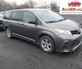 TOYOTA SIENNA TOYOTA SIENNA L 2020 3.5 BENZYNA 296KM