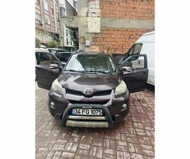 SAHIBINDEN TOYOTA URBAN CRUISER 1.33 2010 MODEL İSTANBUL 224.000 KM BORDO - 38781810 | ARABAM.COM