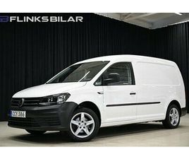 VOLKSWAGEN CADDY MAXI DRAG|VÄRMARE|V-INREDD|DUBBELGOLV|LÅGMIL|