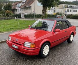 FORD ESCORT MK4 XR3I 1986 CABRIO VETERAN
