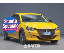 PEUGEOT E-208 MOTORE ELETTRICO 100KW ALLURE PACK