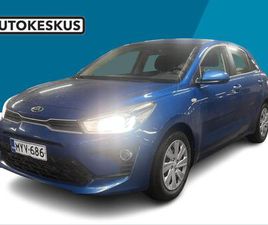 KIA RIO 1,2 LX - 1 OMISTAJA / VAKIONOP.SÄÄDIN / VISION PACK / LÄMMITETTÄVÄ OHJAUSPYÖRÄ