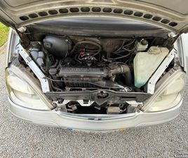 MERCEDES CLASSE A A 170 MERCEDES-BENZ A 170 CDI 1.7CDI 95CV 01/2002 JANEIRO/02