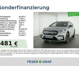 SKODA ENYAQ 80 IV AUTOMATIK NAVI / AHK / 82 KWH / KAMERA / PAN