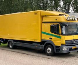 MERCEDES ATEGO 1227 AUTOMAAT, EURO 6 BAKWAGEN MET LAADKLEP
