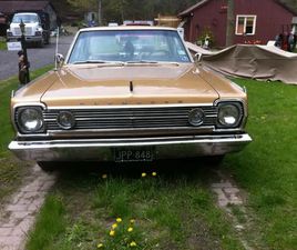 PLYMOUTH SATELLITE 1966 PLYMOUTH SATELLITE
