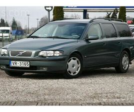 VOLVO V70, CENA 1 450 €. V70, 2.4D5 120KW/163ZS. KLIMATA KONTROLE, REGULĒJAMS ZOBSIKSNAS - SLUDINĀJUMI