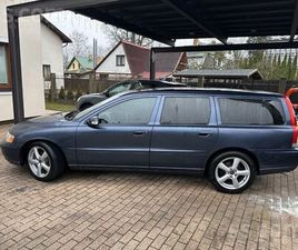 VOLVO V70, CENA 2 500 €. 2, 4DIESEL, 136KW, NAV RUSAS. PEC APKALPO. AUTO MAINU PRET LELĀKU - SLUDINĀJUMI