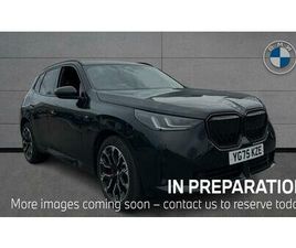 BMW X3 20I BMW X3 20 XDRIVE M SPORT 2.0 5DR