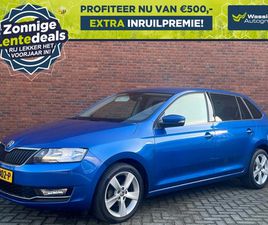 SKODA RAPID SPACEBACK SKODA RAPID SPACEBACK CLEVER 95PK I LENTEDEALS I CLIMATE CONTROL I NAVIGATIE I CRUISE CONTROL I STOELVERWARMING