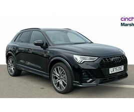 AUDI Q3 35 TFSI 35 TFSI BLACK EDITION 5DR S TRONIC [20