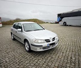 NISSAN ALMERA 115 MIL KMS GASOLINA MUITO NOVO MARÇO/02