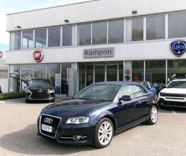 AUDI A3 CABRIO 1.6 TDI 105 CV CR AMBITION DEL 2011 USATA A SAN DONA' DI PIAVE