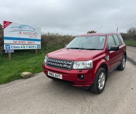 LAND ROVER FREELANDER TD4 2012 LAND ROVER FREELANDER 2 2.2TD4 GS 2197CC