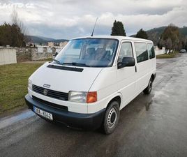 VOLKSWAGEN TRANSPORTER 2.5 TDI-9.MÍST-TAŽNÉ+SADA KOL