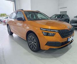 SKODA KAMIQ 1.0 TSI BLACK DOTS 95CV DEL 2023 USATA A BELPASSO