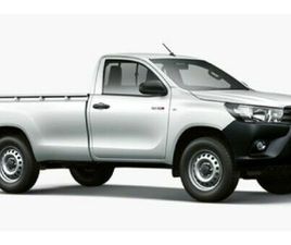 2026 TOYOTA HILUX 2.4 GD-6 RAISED BODY SR SINGLE-CAB
