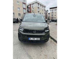 SAHIBINDEN PEUGEOT RIFTER 1.5 BLUEHDI ALLURE 2025 MODEL İSTANBUL 23.000 KM YEŞIL (METALIK) - 38829869 | ARABAM.COM