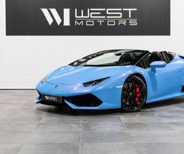 LAMBORGHINI HURACAN SPYDER LP610-4 V10 610 – FRANÇAISE LIFT AD PERSONAM ALCANTARA PACK STYLE CARPLAY SURPIQÛRES CAM. RECUL 1651E MOIS